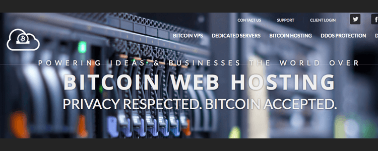 Bitcoin Webhosting